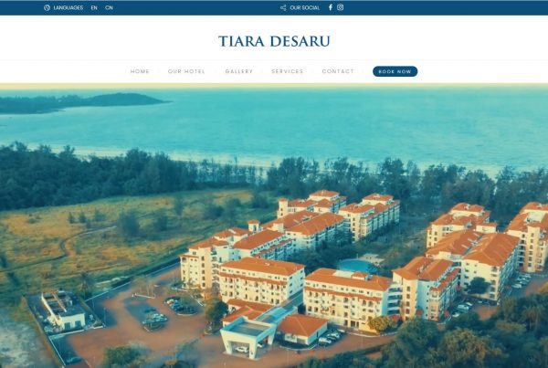 Tiara Desaru Seaview Residence- Web Design